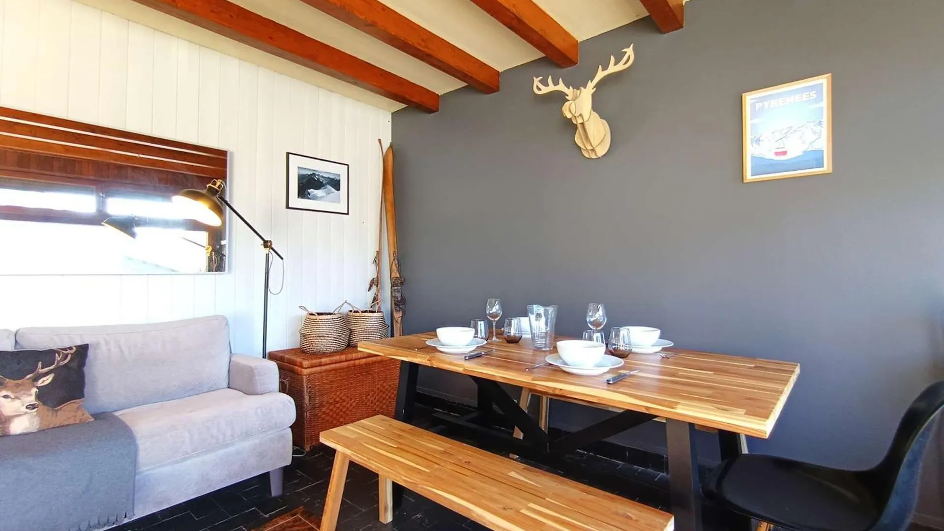 T2 Confortable Pour 4 Pers Avec Balcon Sud Et Parking A 1700M D'Altitude - Fr-1-457-362 Saint-Lary-Soulan
